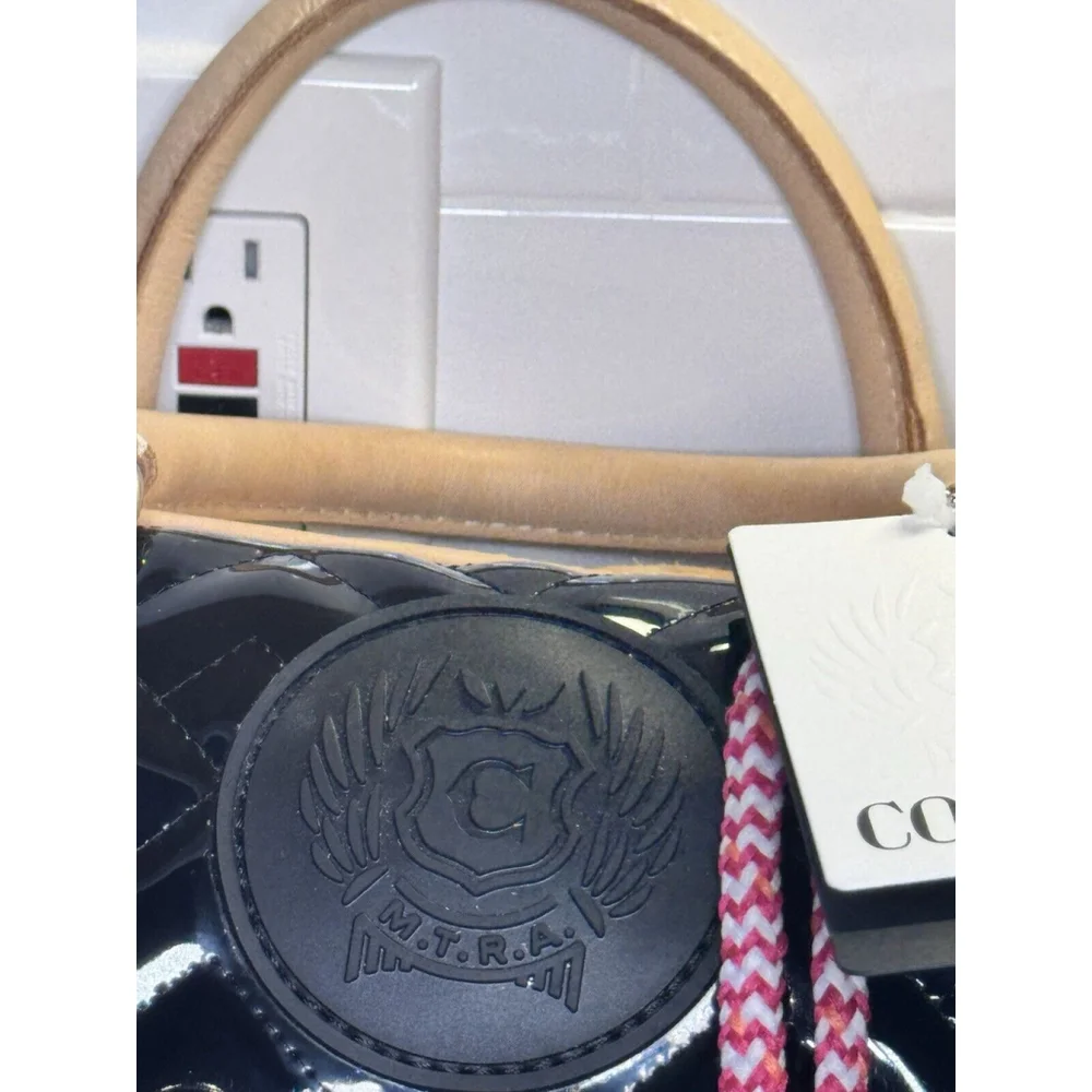 Consuela Inked Satchel New With Tags - Picture 3 of 15